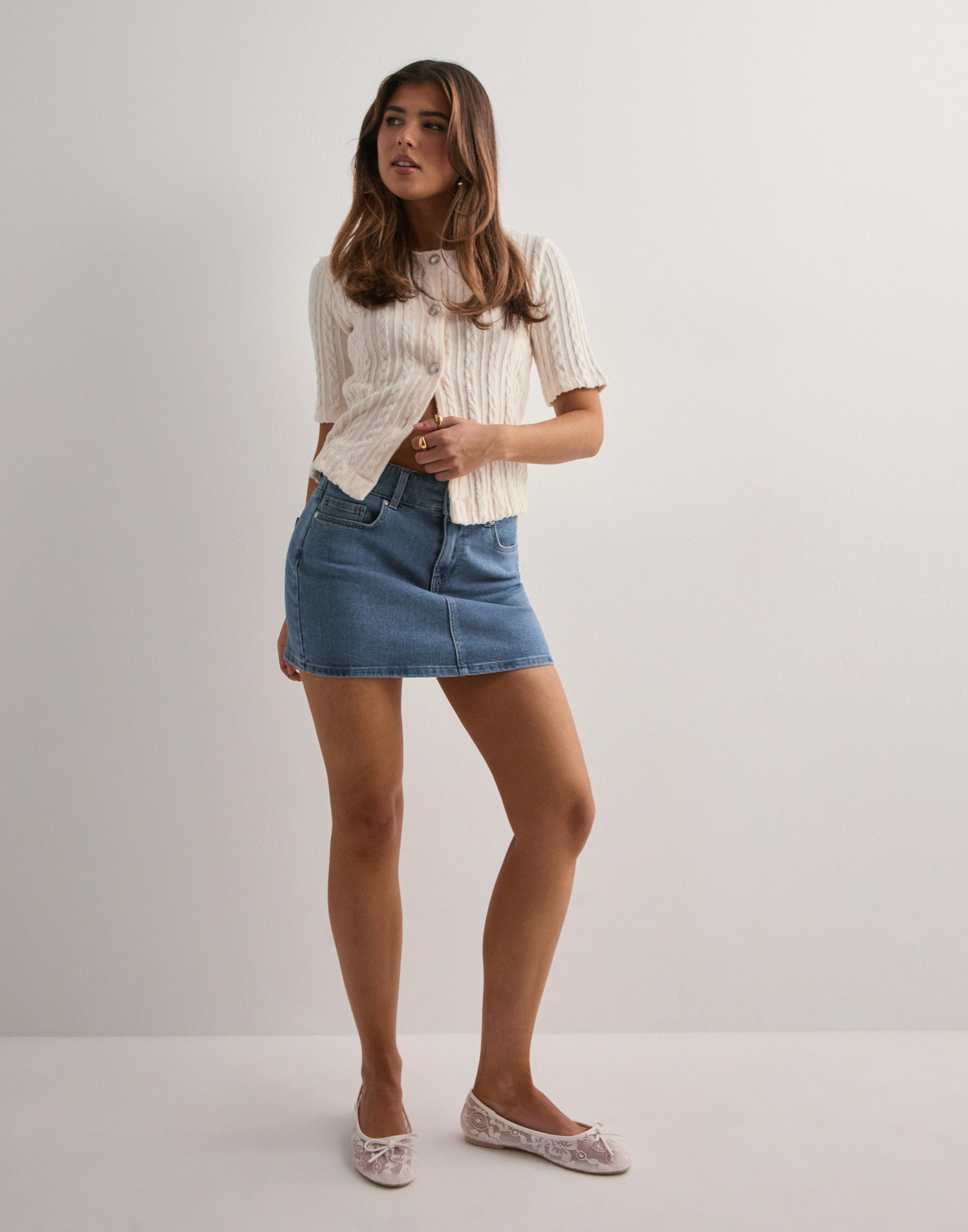 Buy Only ONLLOLA REG MINI SKIRT DNM PIM OY - Light Blue Buy Only ONLLOLA REG MINI SKIRT DNM PIM OY - Light Blue