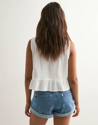 One Teaspoon Bandit Low Waist Denim Shorts dam – bild 3