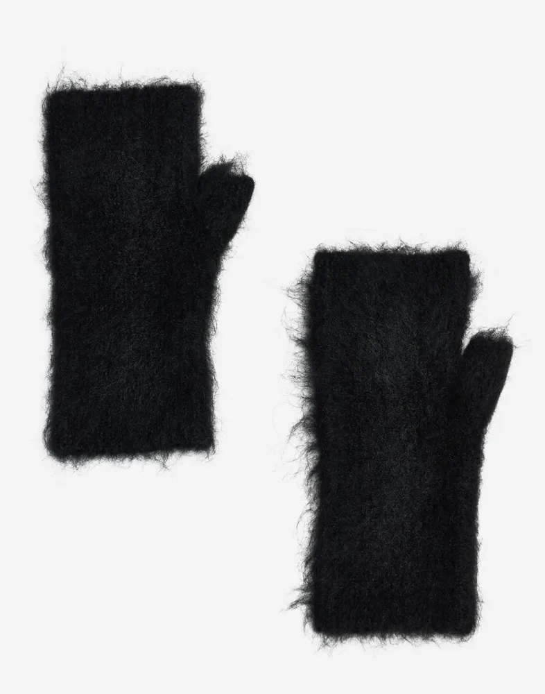 Nelly Alpaca Blend Wrist Warmers handskar & vantar dam – bild 2