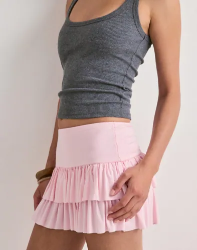 Nelly Mini Frill Skirt minikjolar dam – bild 2