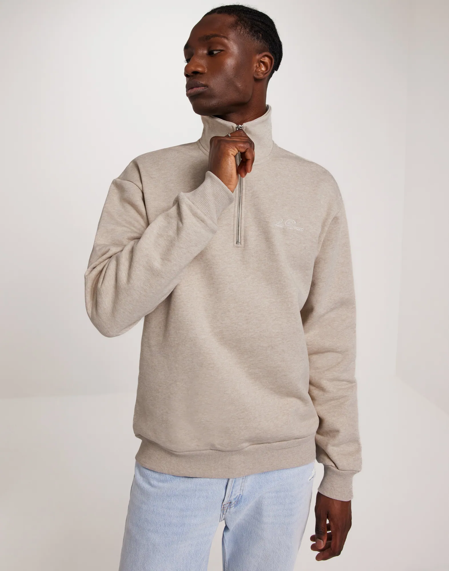 Crew Half-Zip Sweatshirt