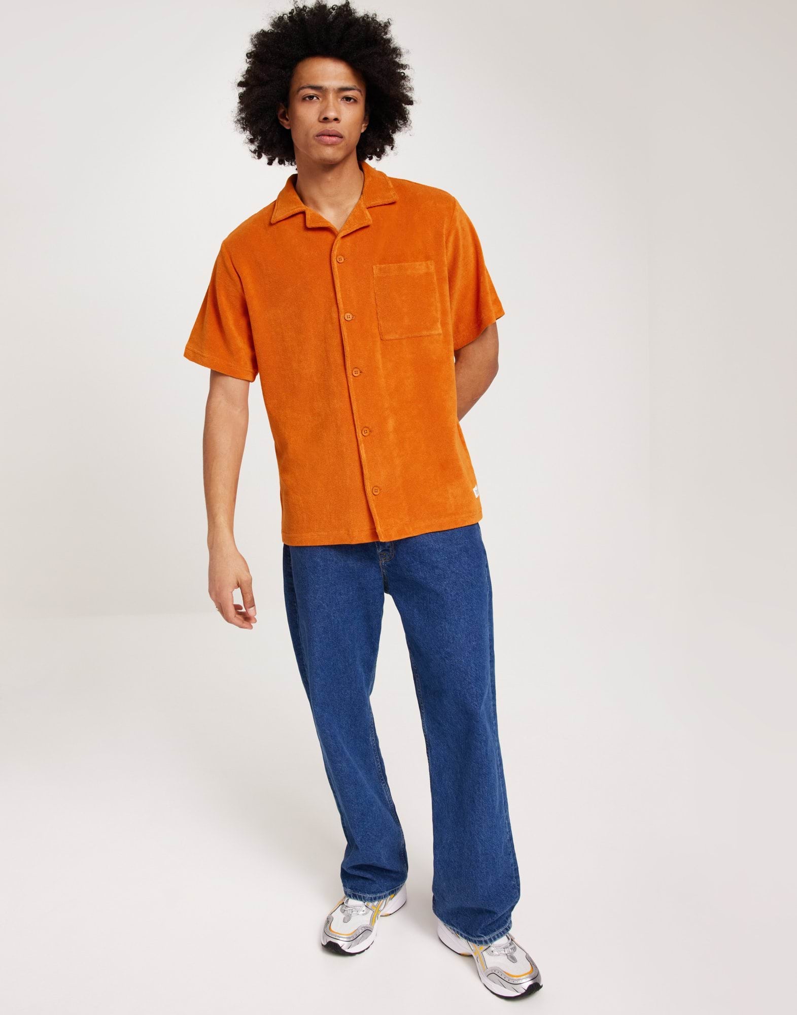 Terry loose short sleeve shirt - GOTS2/Vegan