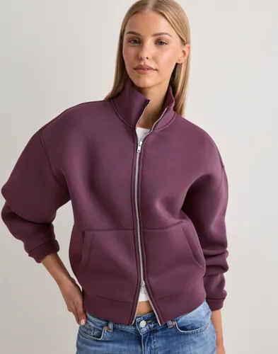 Nelly Scuba Zip Sweat sweatshirts dam – bild 3