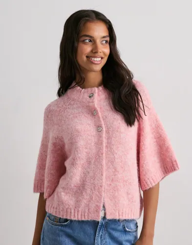 Neo Noir - Pink - Benuta Fluffy Knit Cardigan