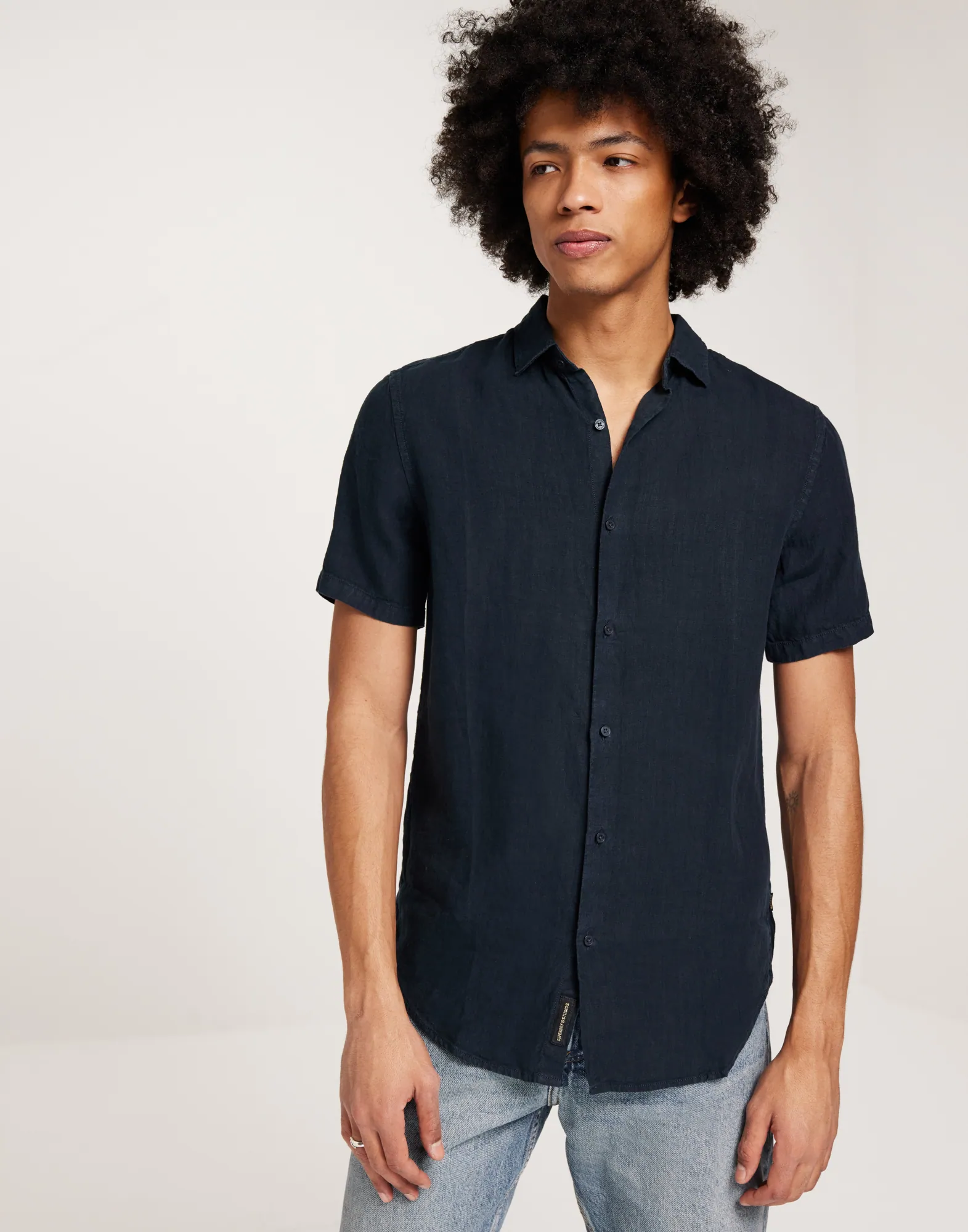 STUDIOS CASUAL LINEN S/S SHIRT