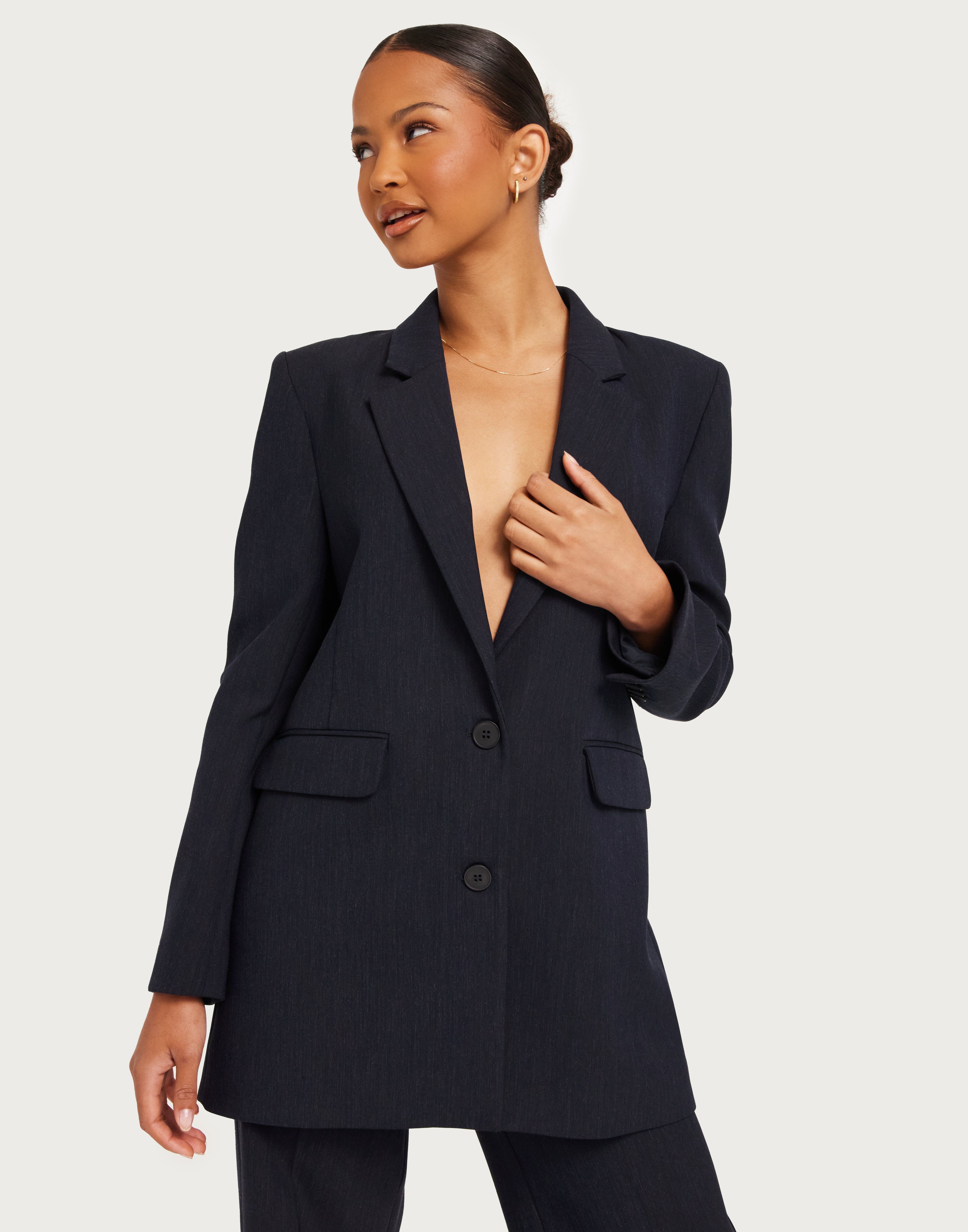 Taupe SELECTED WOMEN Blazer SLFRITA LS RELAXED BLAZER