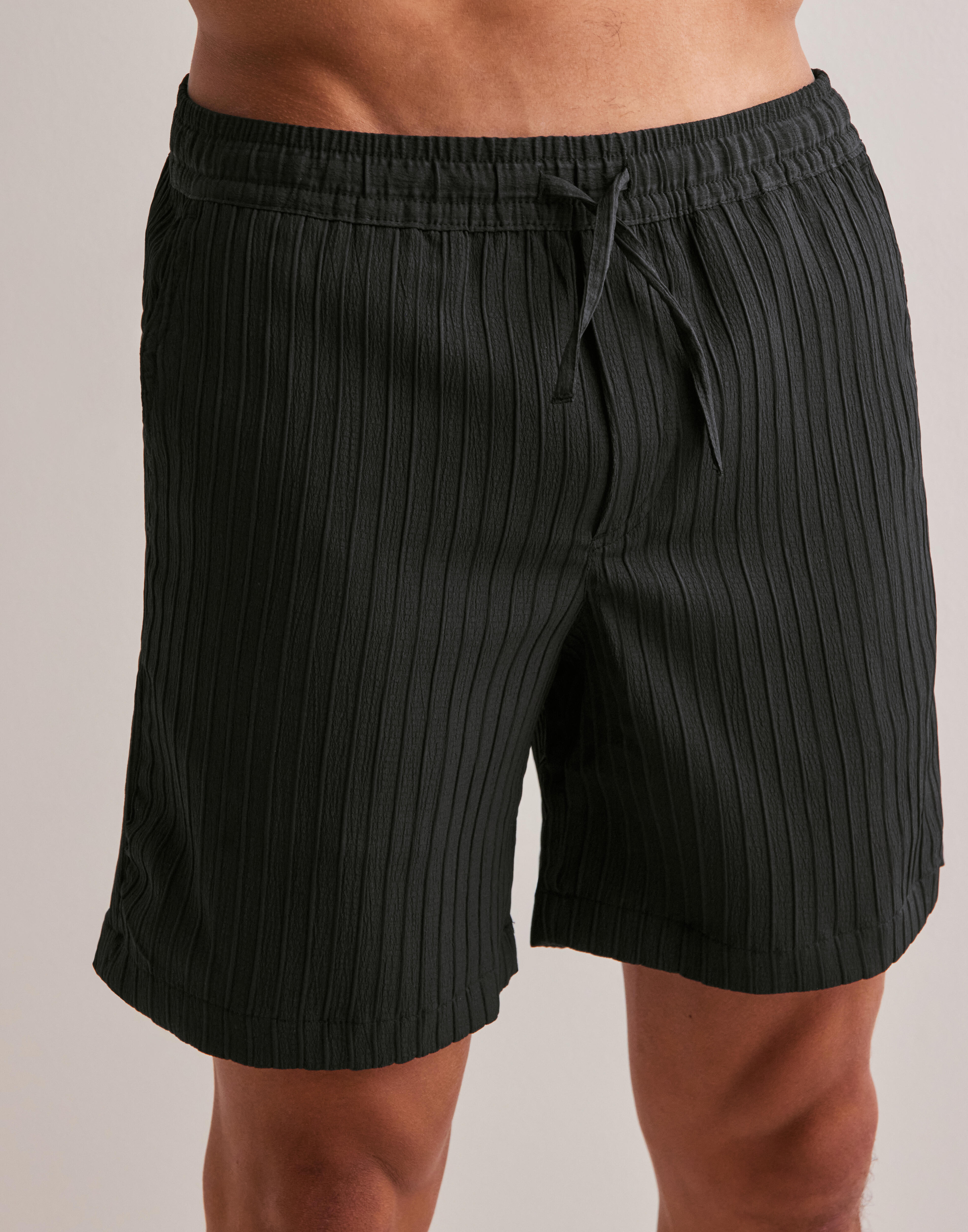 Jack & Jones JPSTJAIDEN CRINKLE JOGGER - Shorts - Cloud Dancer/crème