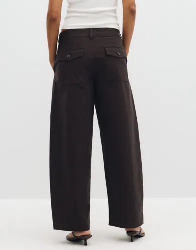 ONLY Onlclair Mw Barrel Pant Pnt Noos mjukisbyxor dam – bild 2