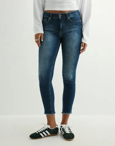 ONLY Onlblush Mid Sk Ank Rw Dnm REA082 N skinny jeans dam – bild 3