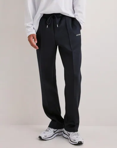 Les Deux Les Deux Casual Track Pants Mjukisbyxor Blå