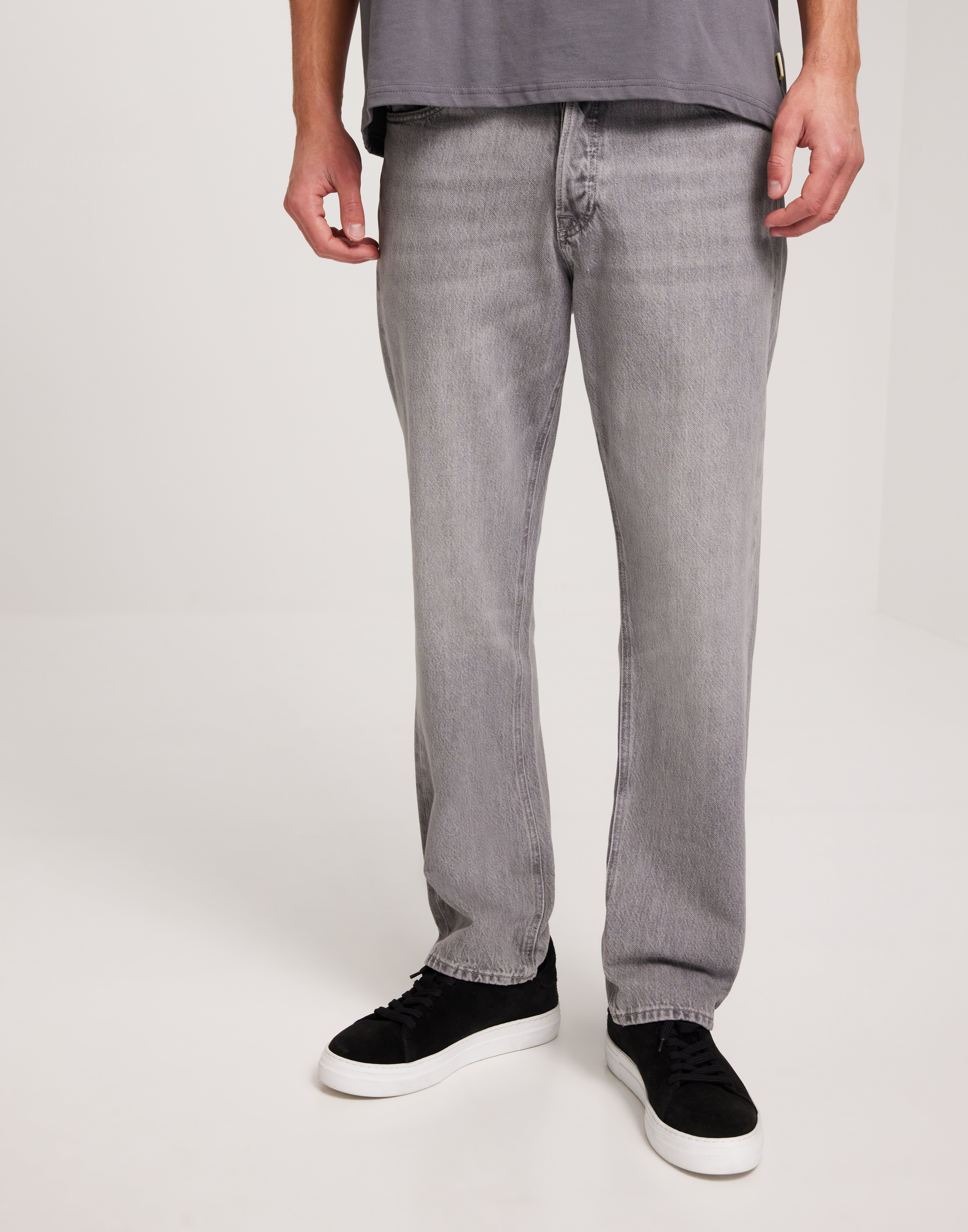 Jack & Jones Jjichris Jjoriginal Sbd 020 Noos Slim fit jeans Grå