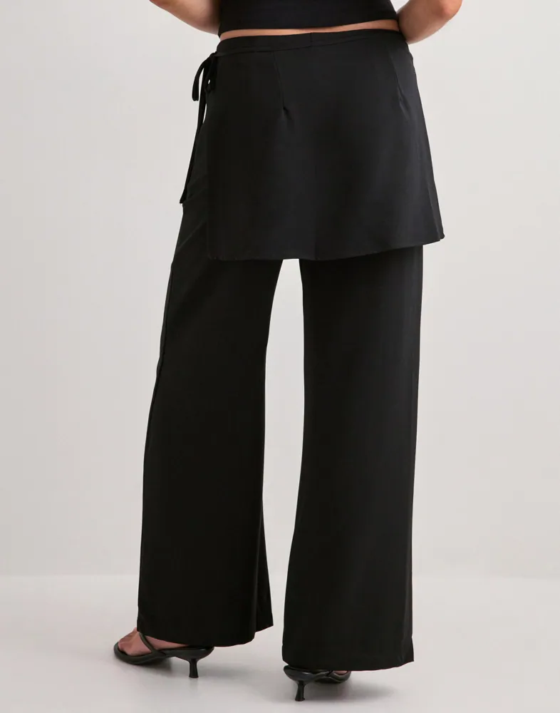 ONLY Onlbretty Skirt Detail Trousers Wvn byxor dam – bild 2