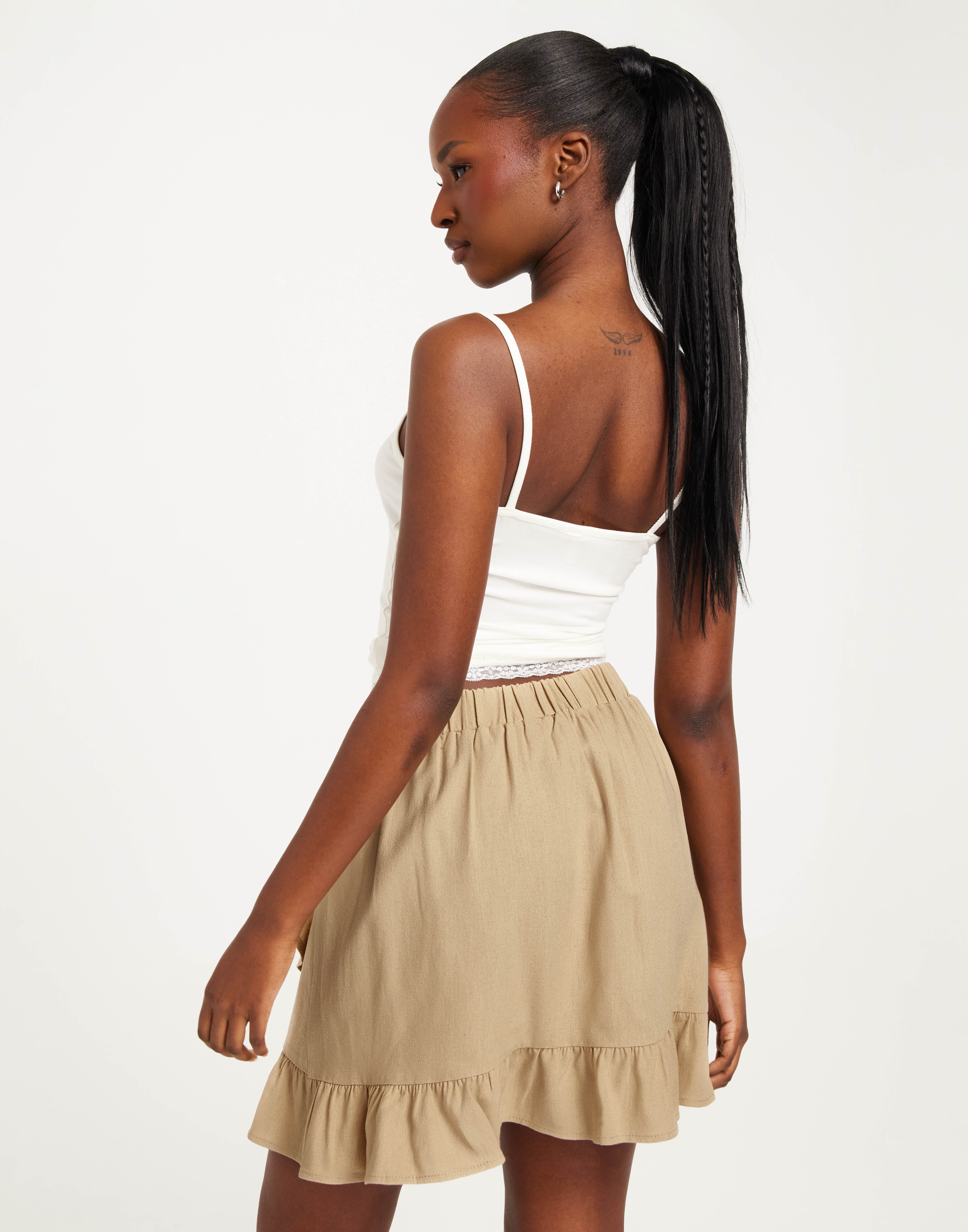 Vero Moda Vmmymilo Wvn Ga – Mini Abito Donna A Maniche Corte, Tessuto Traspirante E Sostenibile LENZING™ ECOVERO™ - 4