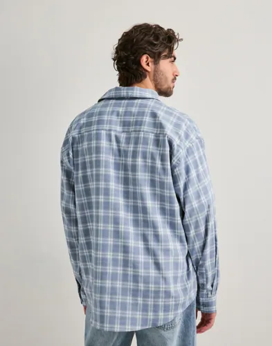 Woodbird Wbjong Dobby Check Shirt Skjortor herr – bild 3
