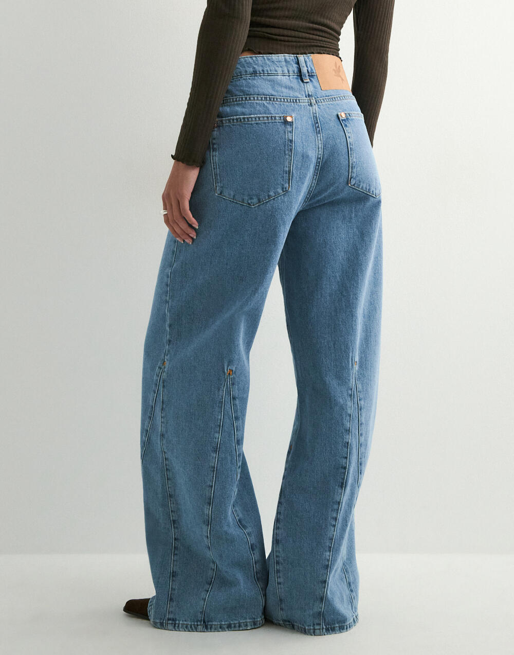ワンティースプーン　BARREL MID WAIST DENIM JEAN セール】【OneTeaSpoon/ワンティースプーン】BARREL MID WAIST