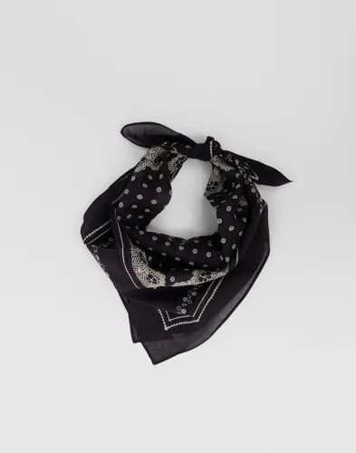 BECKSÖNDERGAARD - Sort - Lacia Cotta Scarf