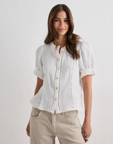 Vero Moda - - Vmnatali 2/4 Lace Short Top Wvn Noo