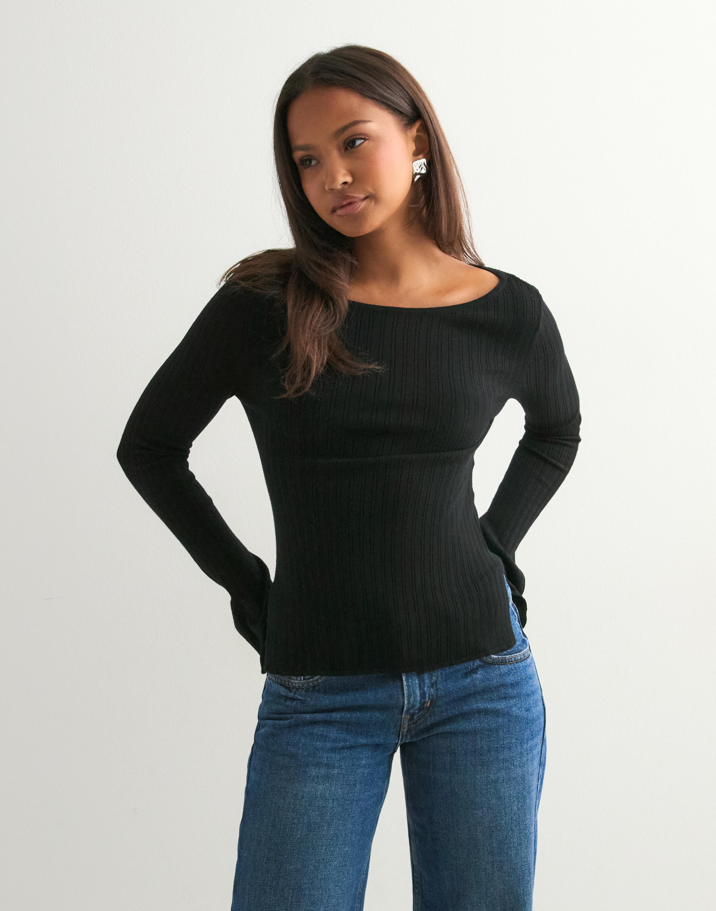 ヴェロモーダ Vero Moda 【 Boat Neck Fine Knit Jumper Women 】 レディース ヴェロモーダ Vero Moda 【 Boat Neck Fine Knit Jumper Women