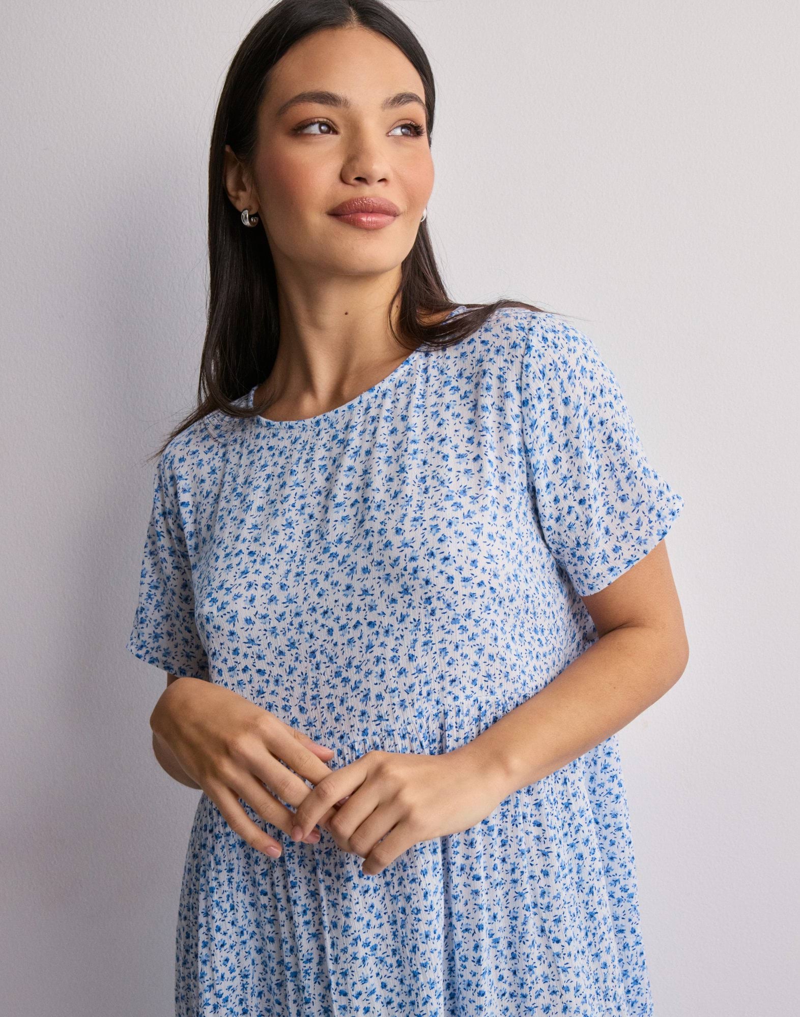 ONLLIVA 3/4 LACE MIX DRESS CS WVN main image 1