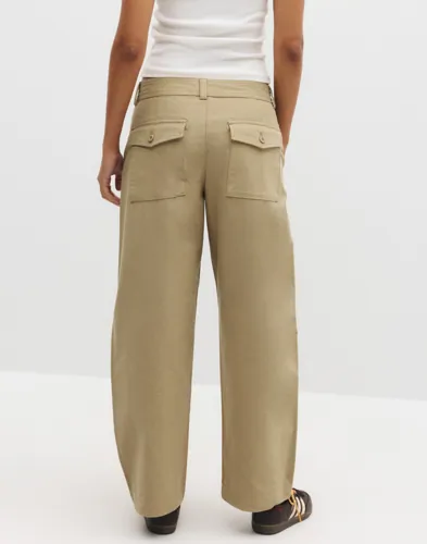 ONLY Onlclair Mw Barrel Pant Pnt Noos mjukisbyxor dam – bild 3