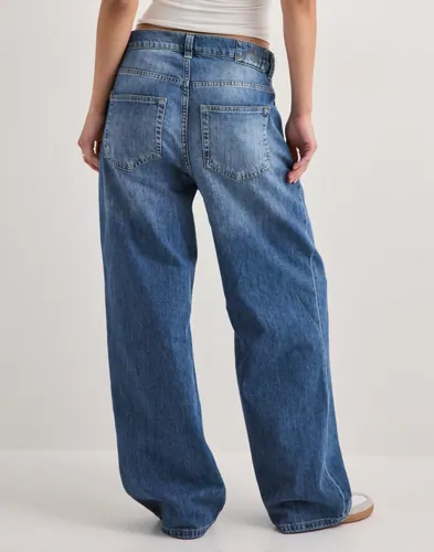 Nelly - Blå - Baggy Jeans