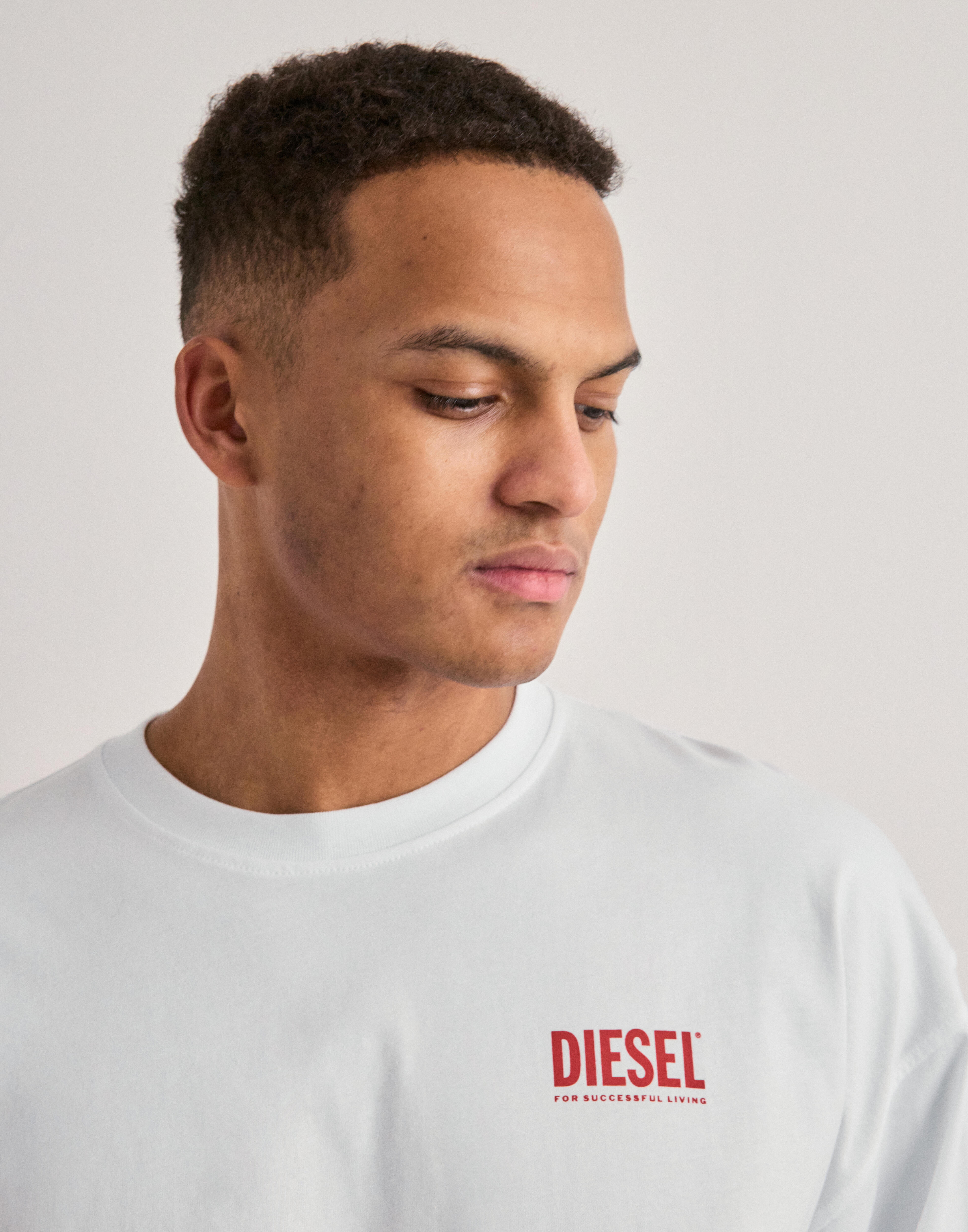 Buy Diesel T-BOXT-LS-BISK T-SHIRT - Bright White | NLYMAN