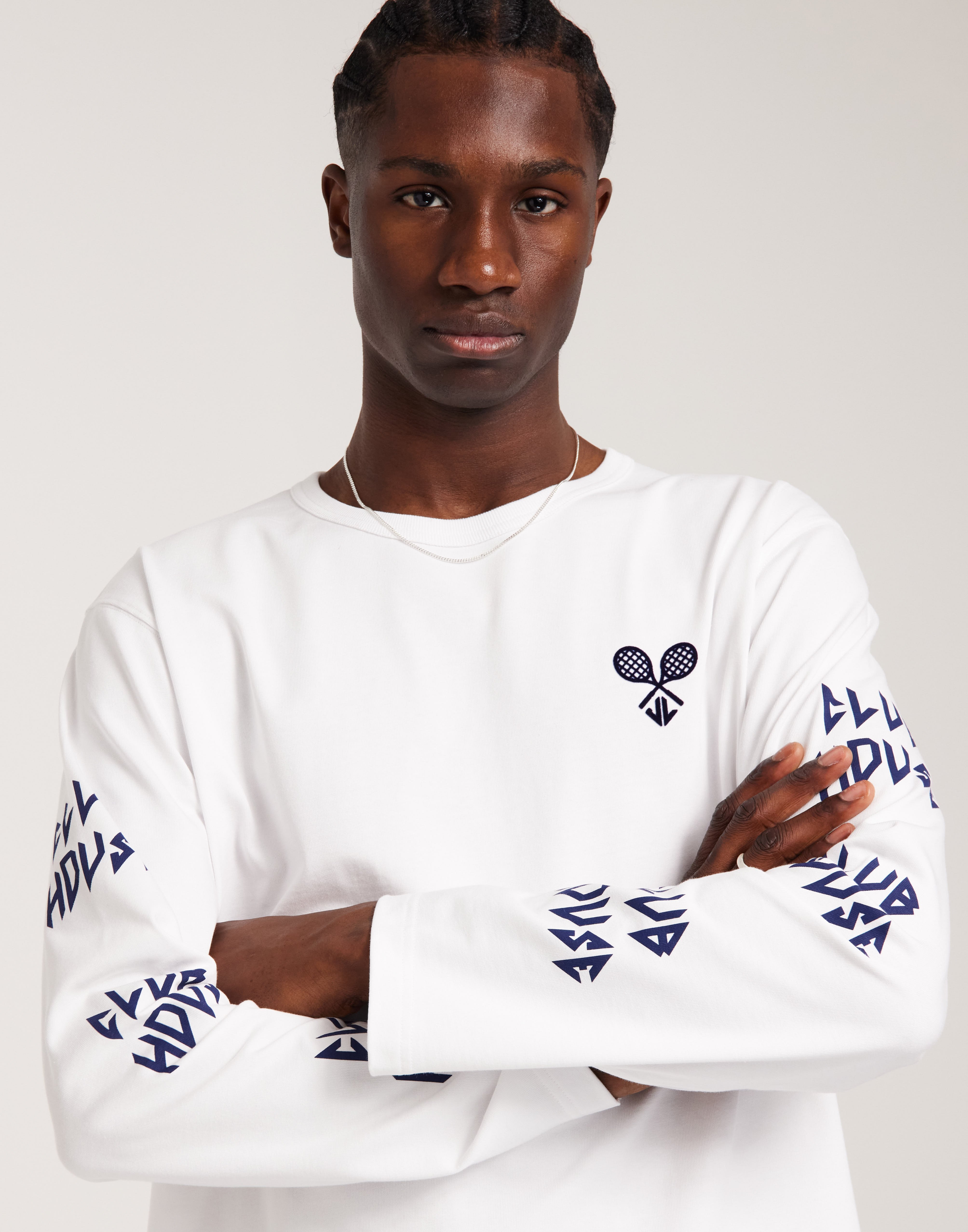 J.LINDEBERG｜ (CAMILO LS GRAPHIC T-SHIRT (FMJT11509-0000 Camilo LS Graphic T-shirt / White – J.Lindeberg