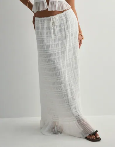 Nelly - Hvid - Fancy Frill Skirt
