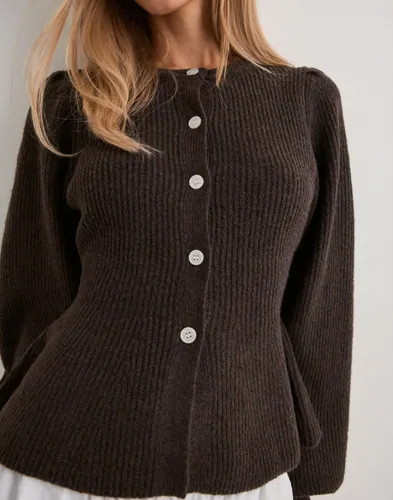 Pcsilly Ls Puff Knit Cardigan Noos 5
