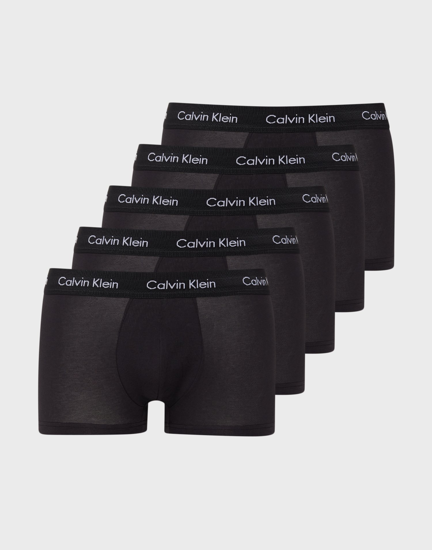 Buy Calvin Klein Underwear LOW RISE TRUNK 5PKs Black NLYMAN