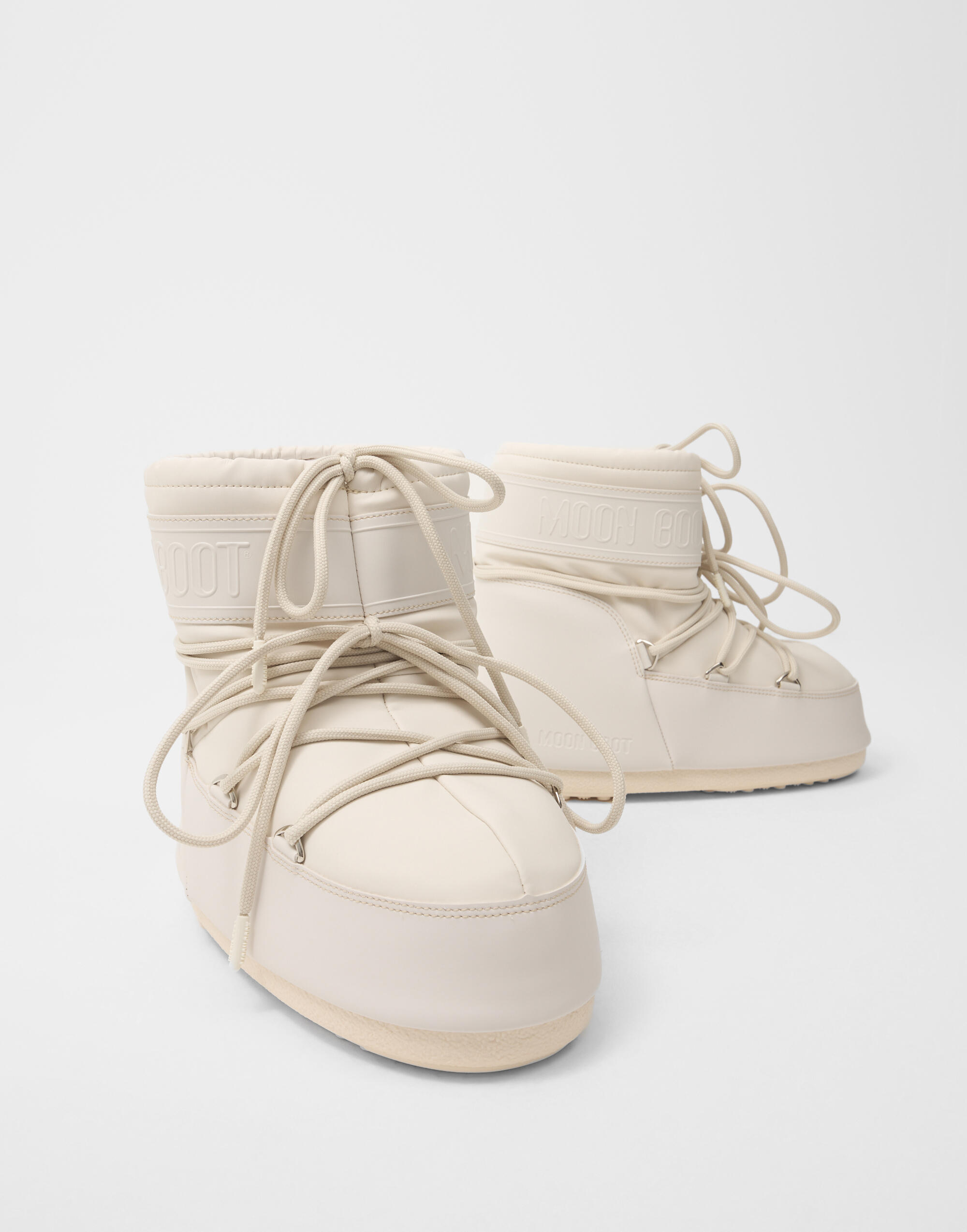 Buy Moon Boot MB ICON LOW RUBBER - Cream | Nelly.com