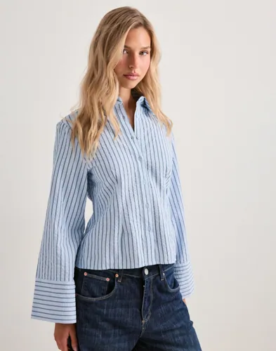 Rosa Striped Crepe Shirt