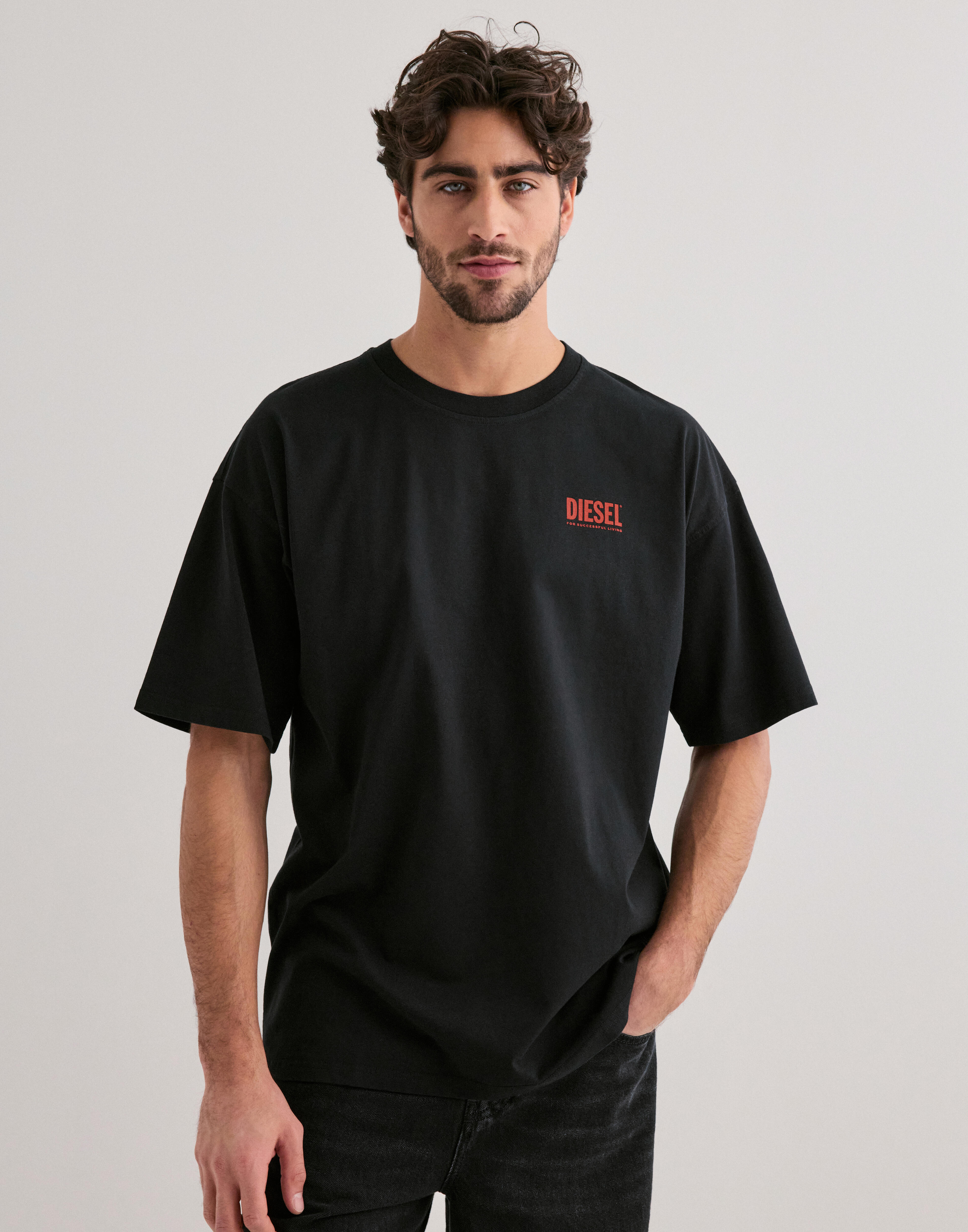 diesel T-Box T-Pak Tシャツ Buy Diesel T-BOXT-BISK T-SHIRT - Black | NLYMAN