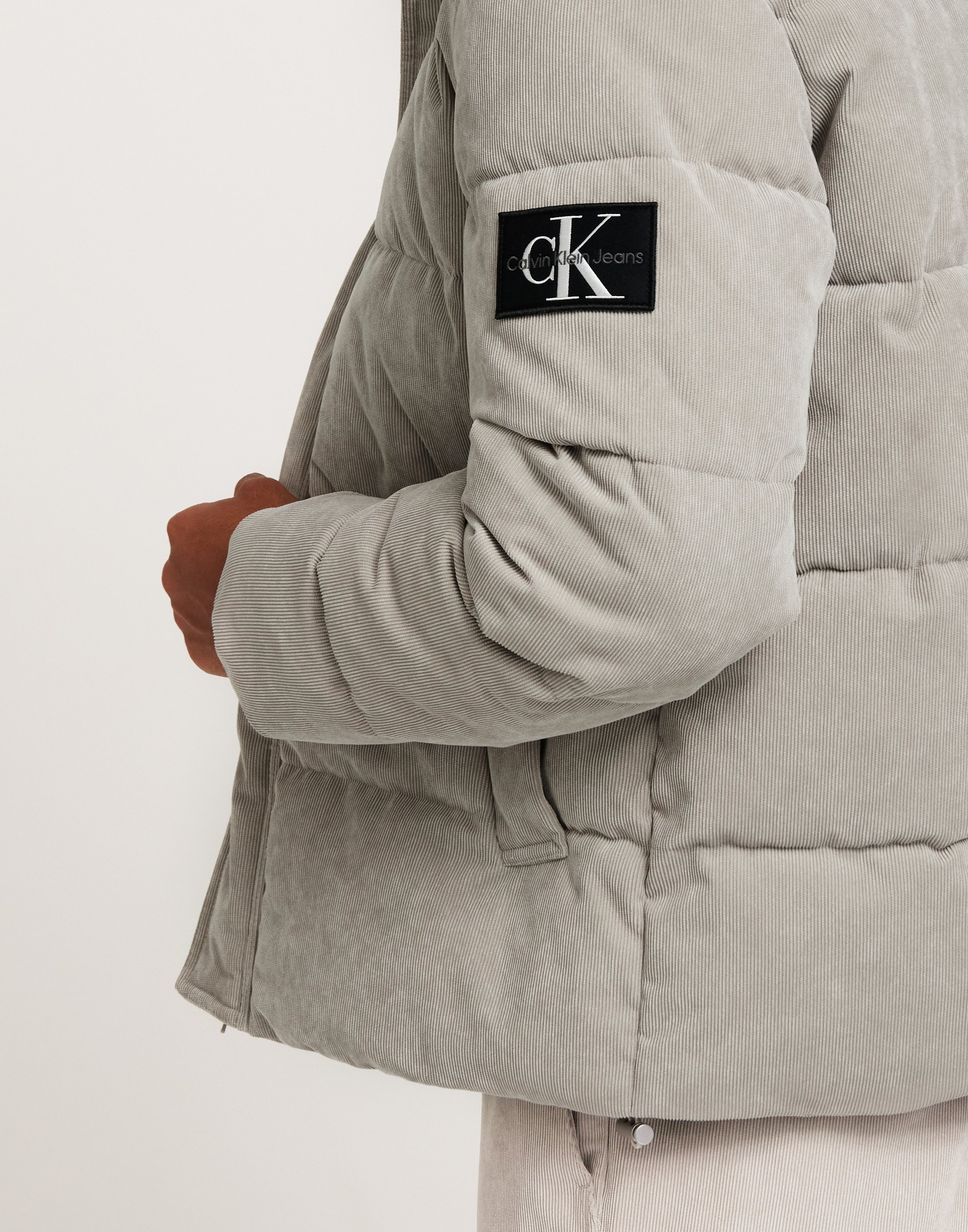 Buy Calvin Klein Jeans CORDUROY PUFFER Porpoise NLYMAN