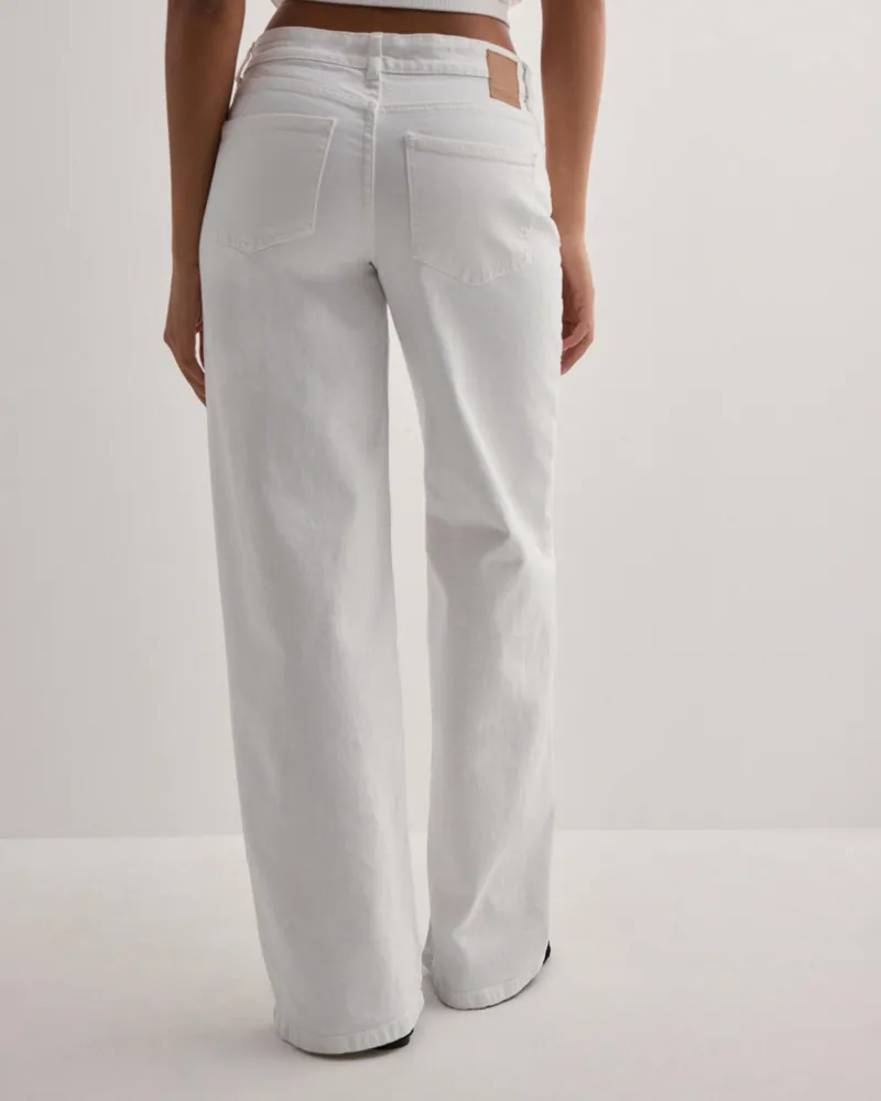 PIECES Pcselma Lw Wide Jeans Od Noos Bc dam – bild 3