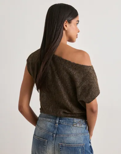 Nelly Slouchy Knit Top toppar dam – bild 3
