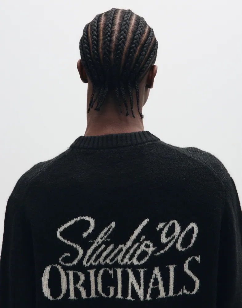 JACK & JONES Jorchamberi Knit Jacquard Crew Neck Stickade tröjor herr – bild 3