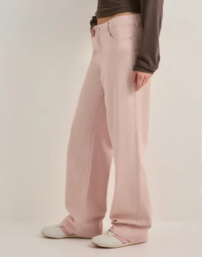 ONLY Onlbrenda-Soft Life Lw Wide Pant Pn mjukisbyxor dam – bild 3