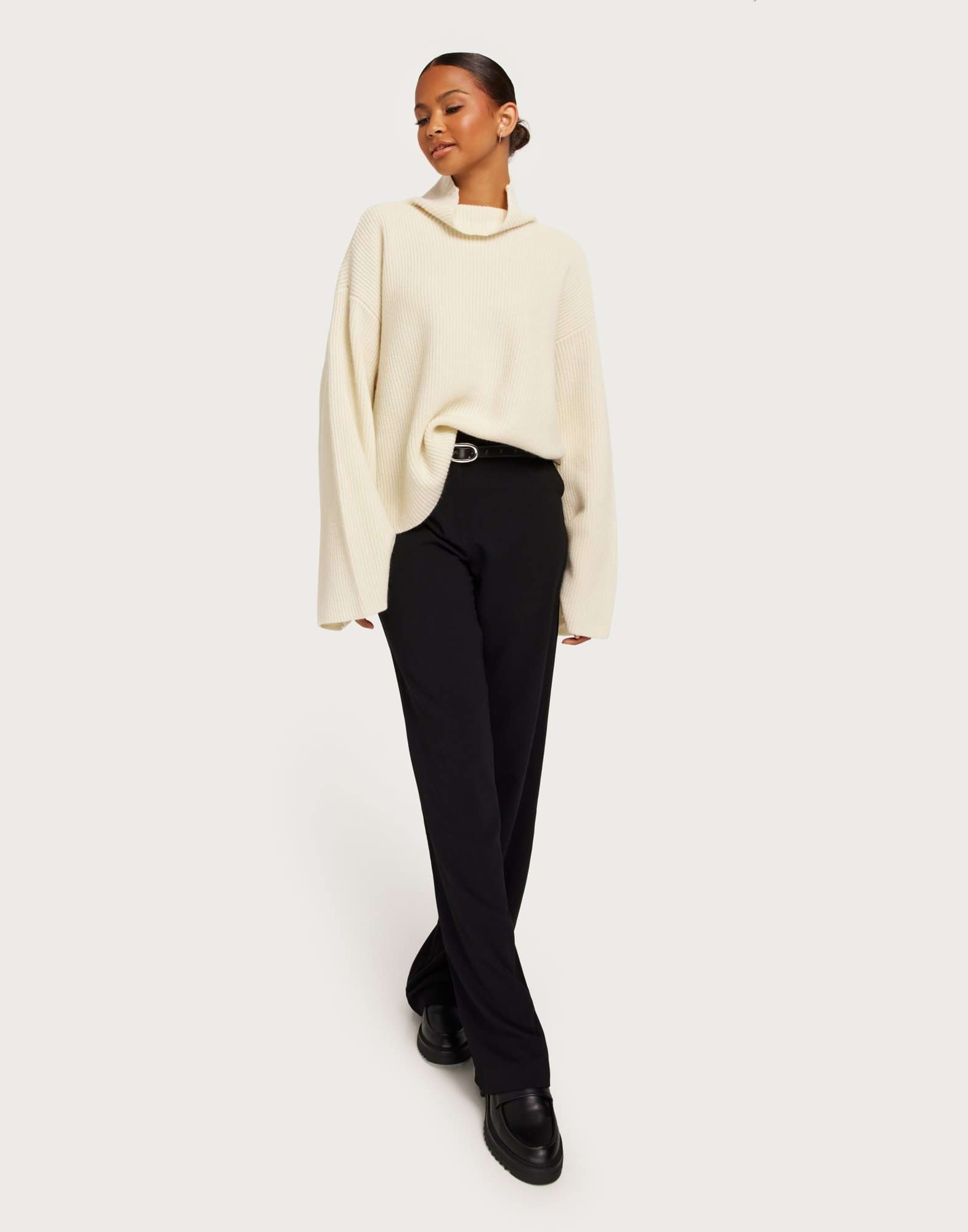 RisaneGZ high neck wool pullover NOOS