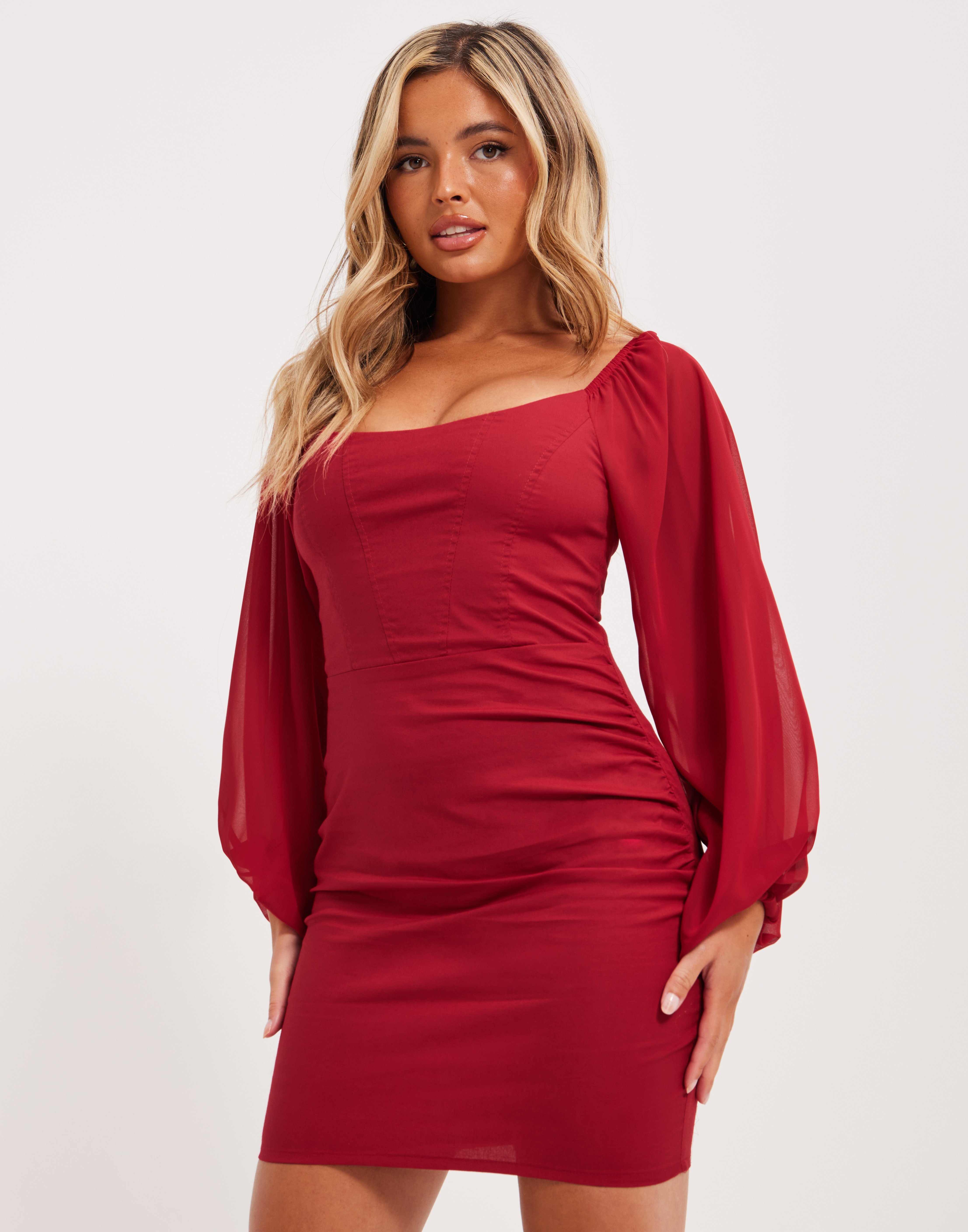 nelly bodycon corset dress Buy Nelly My Corset Dress - Red
