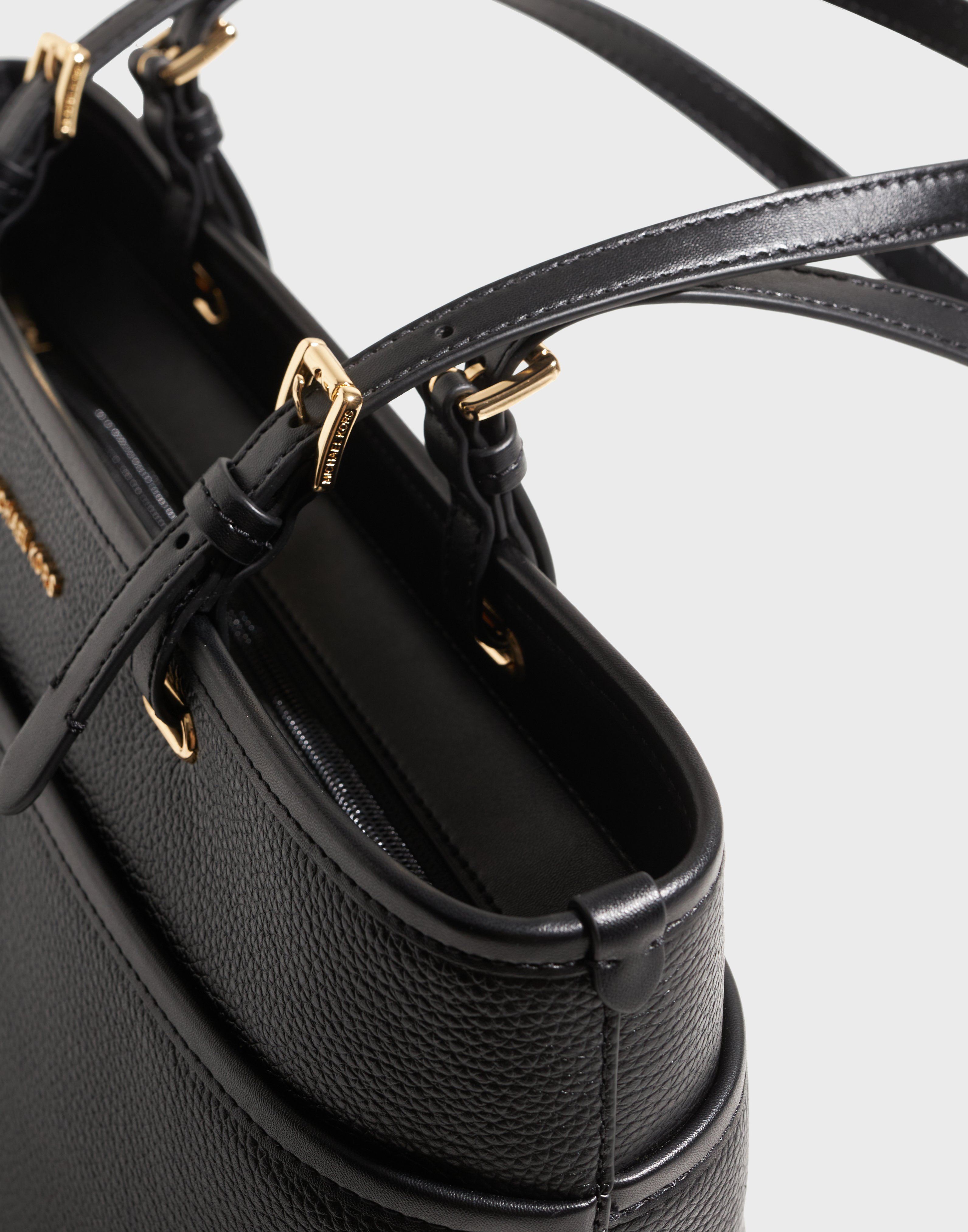 Buy Michael Kors Winston Medium Top Zip Pocket Tote - Black