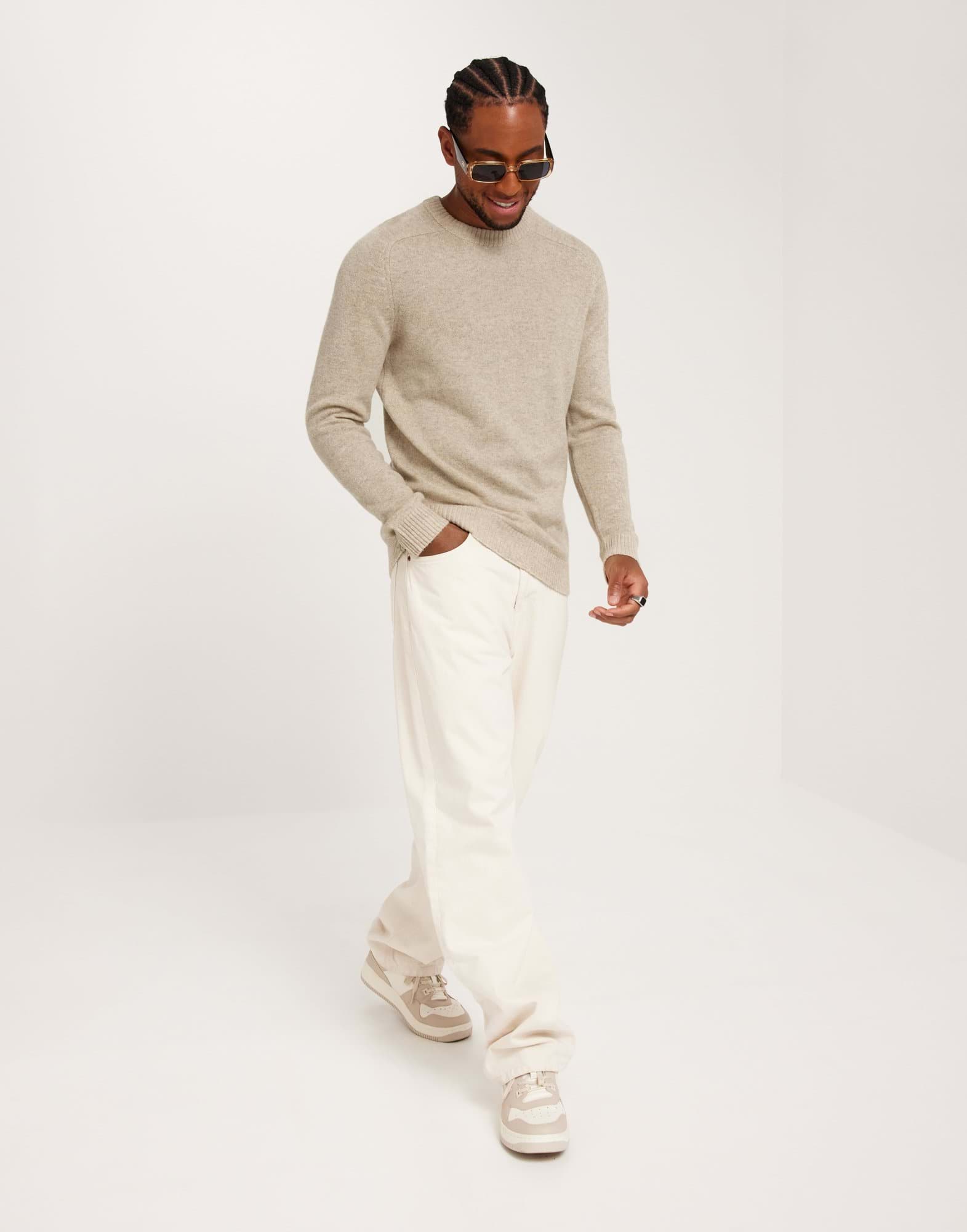 SLHNEWCOBAN LAMBS WOOL CREW NECK W