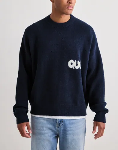 Que Sera Sera Jake Jaquard Knit Stickade tröjor