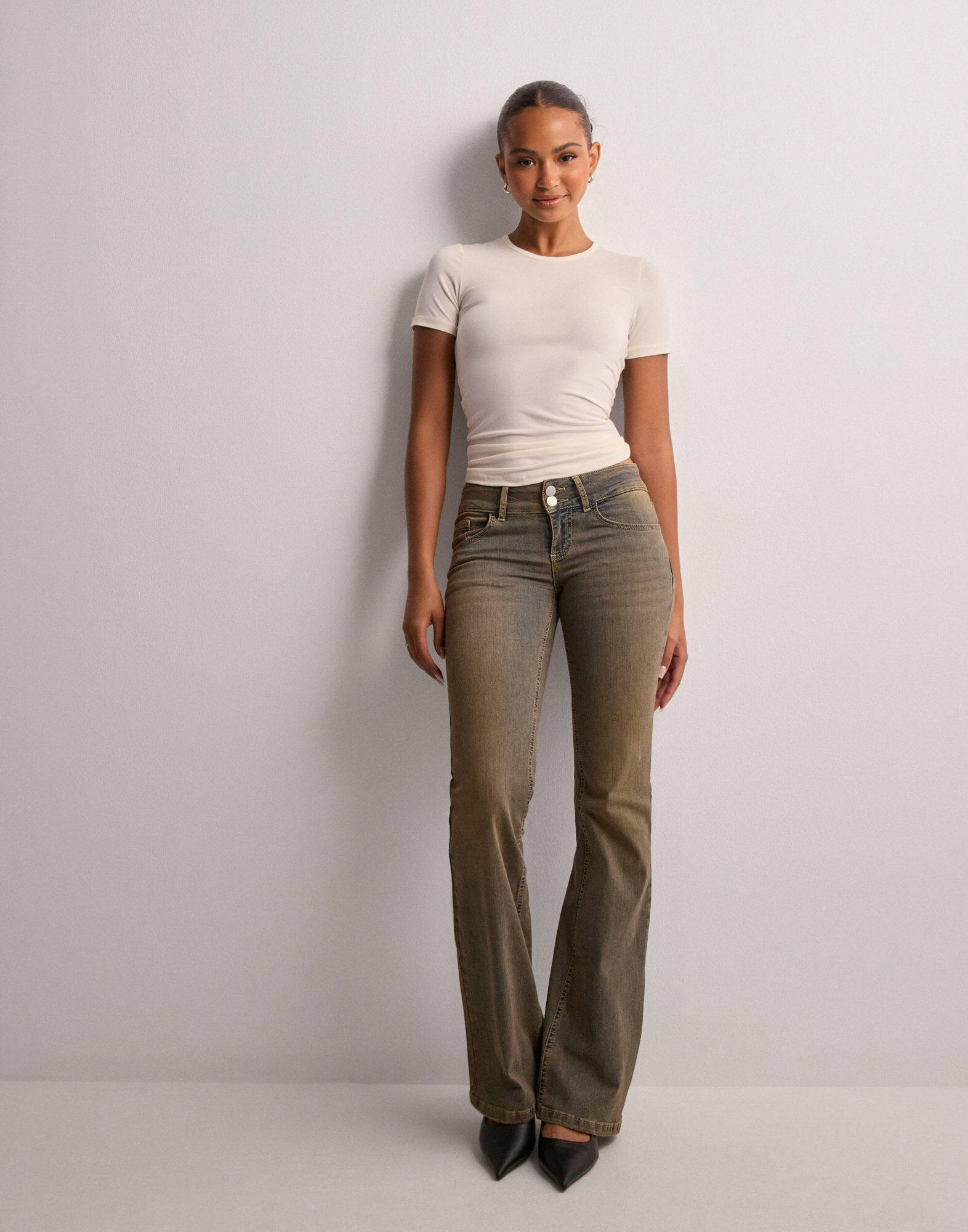 【binary01】Flap Pocket Bootcut Pants ★S/M/L Takara Welt-Pocket Bootcut Pants | Dillard's