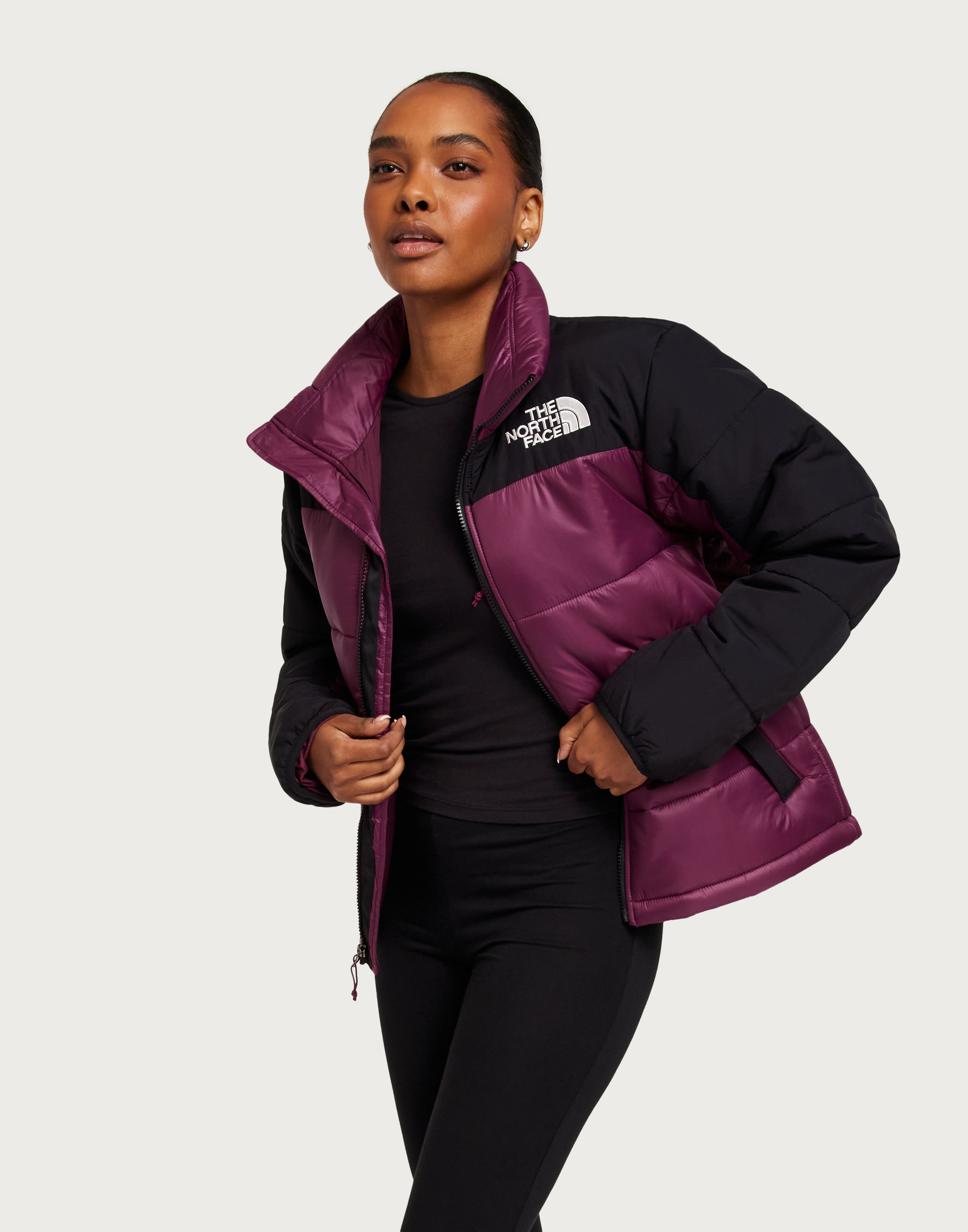 Buy The North Face W HMLYN INS JKT - *NY*Boysenberry/Black | Nelly.com