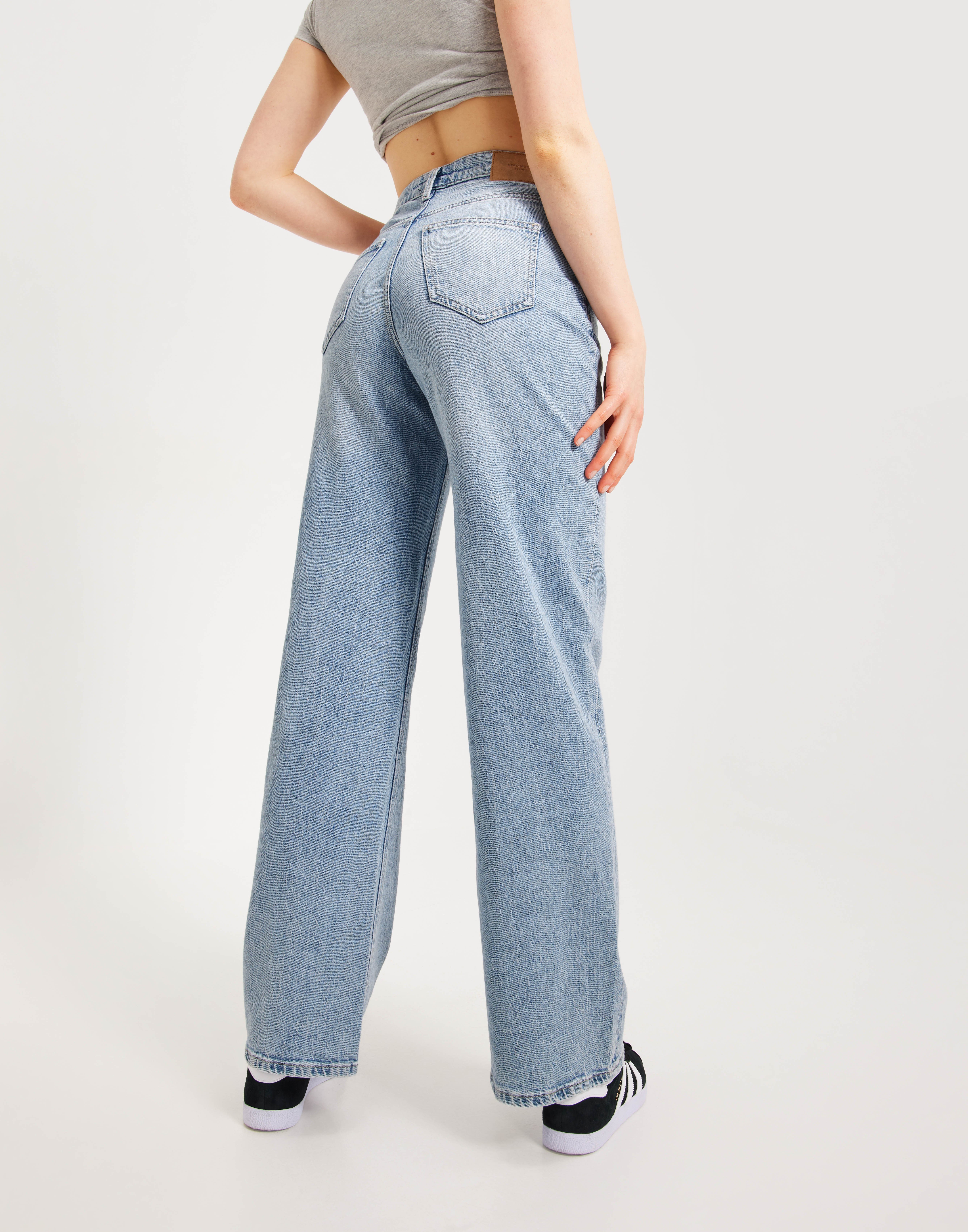 VERO MODA Vmmtessa Wide Jeans RA206 GA Noos – Jeans Premaman A Gamba Larga