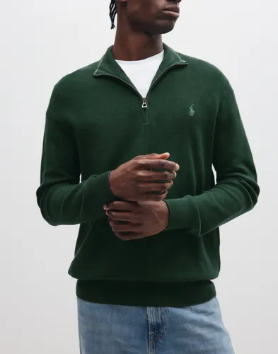 Sweater-half Zip Stickade tröjor