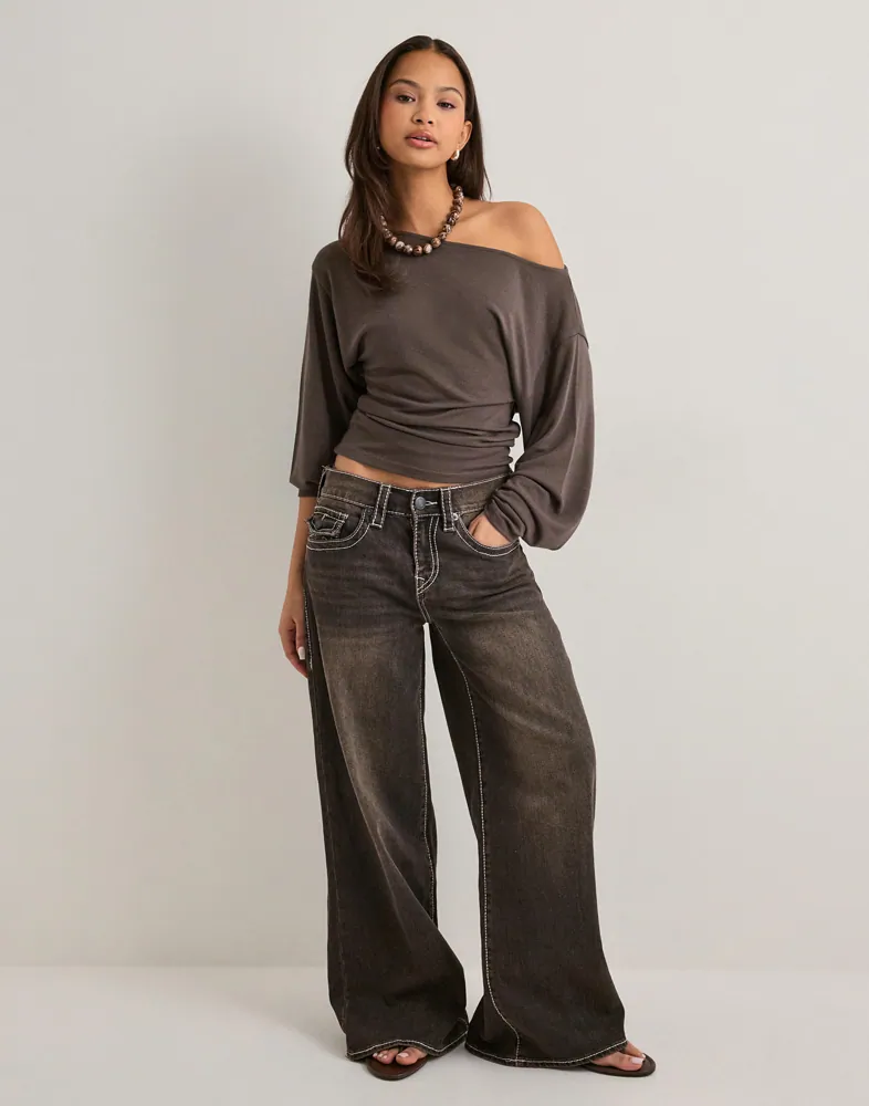 True Religion Jessie Big T Super Baggy Jean jeans dam – bild 3