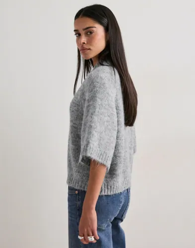 NEO NOIR Benuta Fluffy Knit Cardigan dam – bild 2