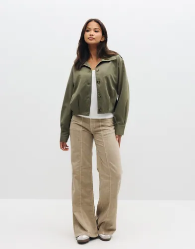 VERO MODA Vmviola Ls High Neck Jacket Wvn Exp vinterjackor dam – bild 3